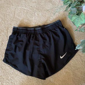Nike black running shorts